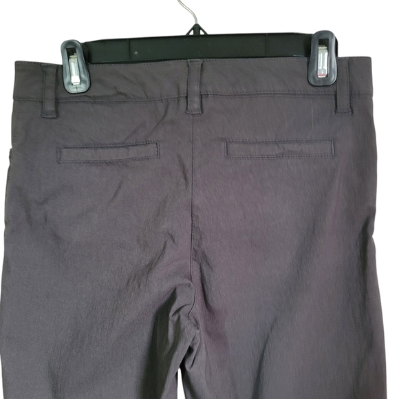 Zac & Rachel Slacks Sz 6, Straight Leg, Charcoal Stretch 30" Length - Picture 10 of 13